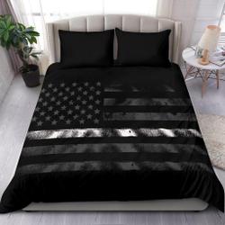 Thin White Line Bedding Set Gift For Your Girlfriend Boyfriend Gift For Love Gift For Friend Best Valentine Present Holiday Gift