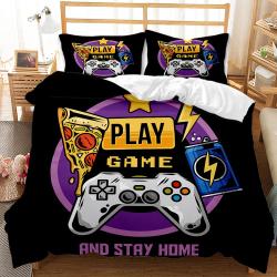 3D Gamepad Bedding Set Gamer Bedding Set Gift For Your Girlfriend Boyfriend Gift For Love Gift For Friend Best Valentine Present Holiday Gift