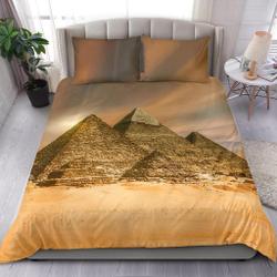 Pyramids Bedding Set Gift For Your Girlfriend Boyfriend Gift For Love Gift For Friend Best Valentine Present Holiday Gift