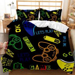 Gamepad Duvet Cover Video Game Bedding Set Gift For Your Girlfriend Boyfriend Gift For Love Gift For Friend Best Valentine Present Holiday Gift