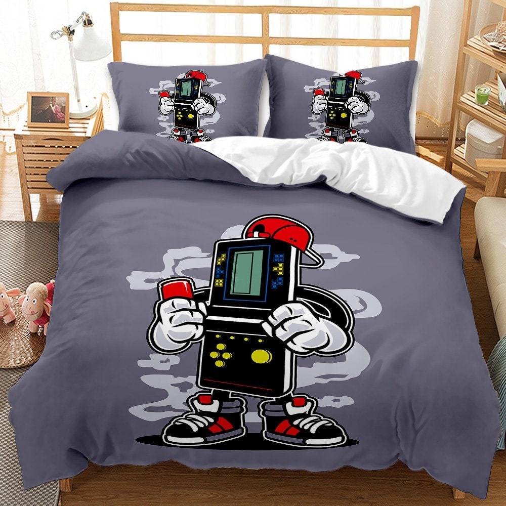 Boys Gamepad Duvet Cover Gamer Bedding Set Video Game Bedding Set Gift For Your Girlfriend Boyfriend Gift For Love Gift For Friend Best Valentine Present Holiday Gift