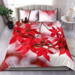 Maple Leaves Bedding Set Gift For Your Girlfriend Boyfriend Gift For Love Gift For Friend Best Valentine Present Holiday Gift