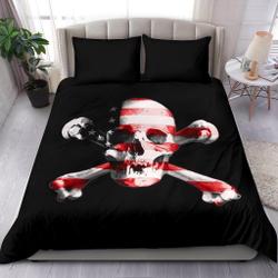 Jolly Roger Skull Bedding Set Gift For Your Girlfriend Boyfriend Gift For Love Gift For Friend Best Valentine Present Holiday Gift