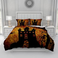 Halloween Bedding Set Gift For Your Girlfriend Boyfriend Gift For Love Gift For Friend Best Valentine Present Holiday Gift