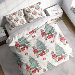 Puppet Tree Gift Christmas Bedding Set Gift For Your Girlfriend Boyfriend Gift For Love Gift For Friend Best Valentine Present Holiday Gift
