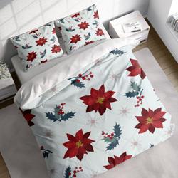 Snowflake Christmas Bedding Set Gift For Your Girlfriend Boyfriend Gift For Love Gift For Friend Best Valentine Present Holiday Gift