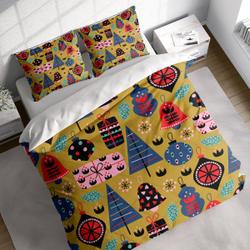 Bell Pine Gift Christmas Bedding Set Gift For Your Girlfriend Boyfriend Gift For Love Gift For Friend Best Valentine Present Holiday Gift