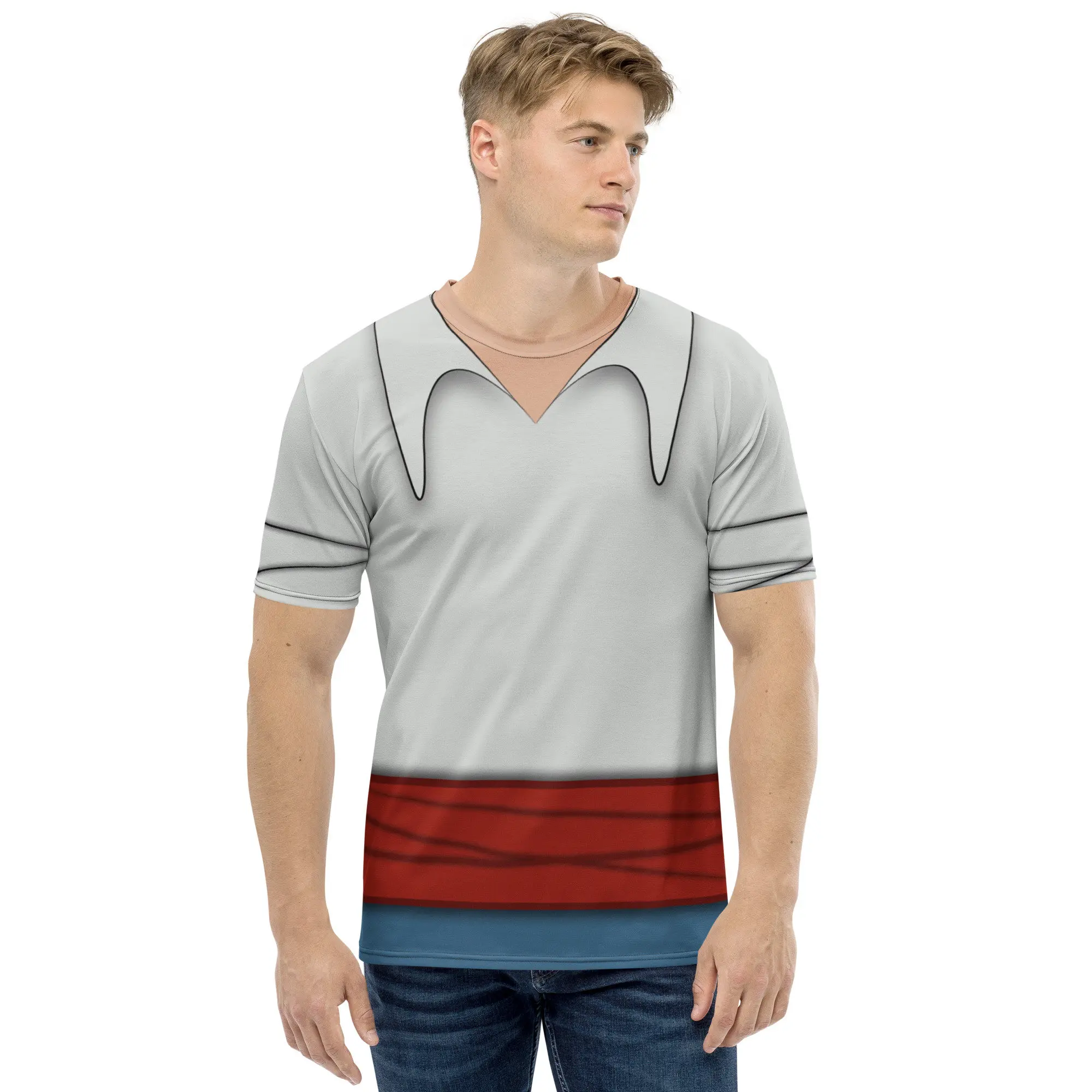 3D Shirt inspired by Eric from The Little Mermaid Meaningful Gift For Family Gift For Boyfriend Valentine Gift