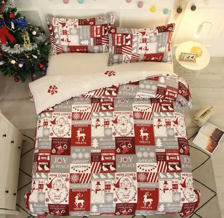 Christmas Bedding Set Gift For Your Girlfriend Boyfriend Gift For Love Gift For Friend Best Valentine Present Holiday Gift