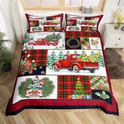 Handmade Red Truck Bedding Set Gift For Your Girlfriend Boyfriend Gift For Love Gift For Friend Best Valentine Present Holiday Gift