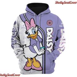 Daisy Duck Disney Sweatshirt 3D Hoodie