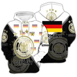 Germany National Soccer Team, Qatar World Cup 2022 Champions Soccer Team 3D Hoodie