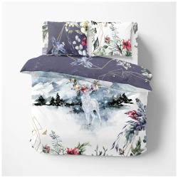 Magic floral design of the new Day with Christmas Bedding Set Gift For Your Girlfriend Boyfriend Gift For Love Gift For Friend Best Valentine Present Holiday Gift
