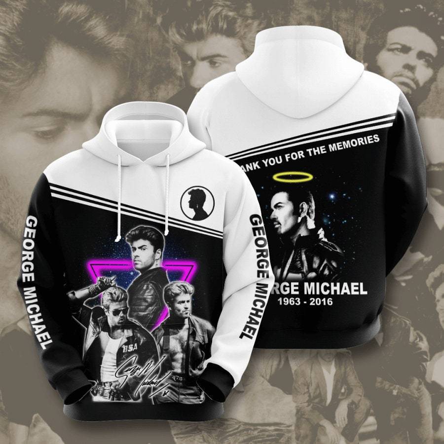 George Michael 3D Hoodie