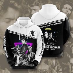 George Michael 3D Hoodie