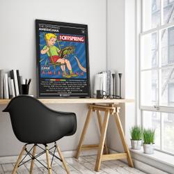 The Offspring Poster | Americana Poster, Album Poster Prints Meaningful Gift For Family Gift For Boyfriend Valentine Gift Birthday Gift Holiday Gift