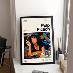 Pulp Fiction Poster - Pulp Fiction Movie Poster Meaningful Gift For Family Gift For Boyfriend Valentine Gift Birthday Gift Holiday Gift