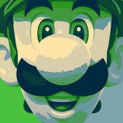 Luigi Poster Print, Super Mario Bros Wall Art Meaningful Gift For Family Gift For Boyfriend Valentine Gift Birthday Gift Holiday Gift