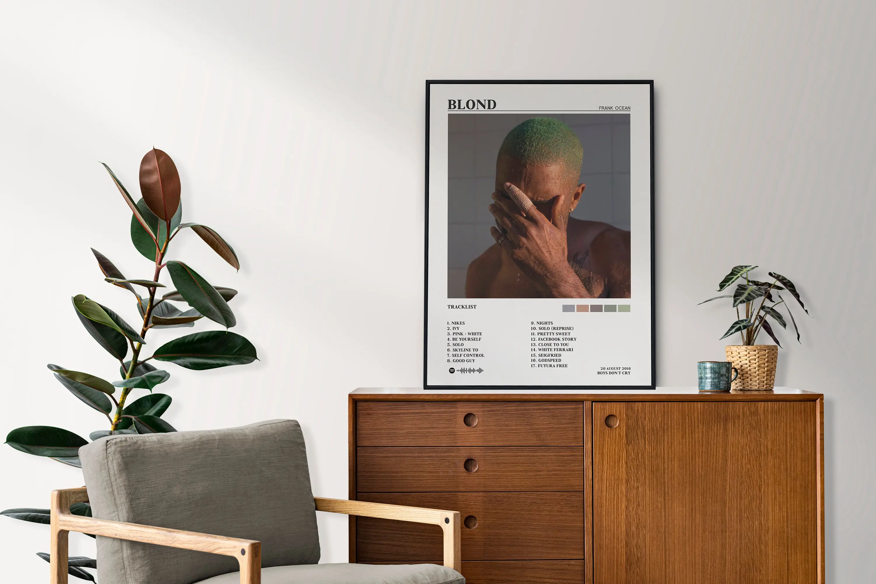 Frank Ocean - Frank Ocean Poster - Frank Ocean Album Meaningful Gift For Family Gift For Boyfriend Valentine Gift Birthday Gift Holiday Gift