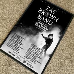 Zac Brown Band 2023 Tour Poster Meaningful Gift For Family Gift For Boyfriend Valentine Gift Birthday Gift Holiday Gift