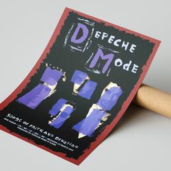 Depeche mode band Poster, Music Poster, Wall Decoration, ArtPrint Meaningful Gift For Family Gift For Boyfriend Valentine Gift Birthday Gift Holiday Gift