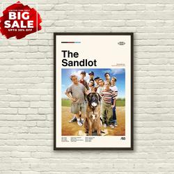 The Sandlot Poster - The Sandlot Movie Poster Meaningful Gift For Family Gift For Boyfriend Valentine Gift Birthday Gift Holiday Gift