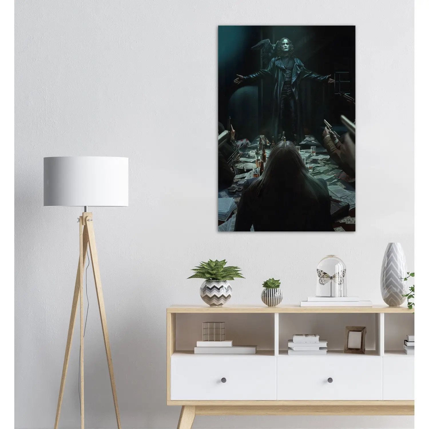 The Crow Movie Poster - Brandon Lee Poster Meaningful Gift For Family Gift For Boyfriend Valentine Gift Birthday Gift Holiday Gift