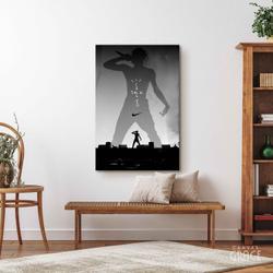 Travis Poster, Travis Astroworld Canvas, Travis Cactus Jack Print, Music Print, Travis Fan Gifts, Hip Hop, Tracklist Meaningful Gift For Family Gift For Boyfriend Valentine Gift Birthday Gift Holiday Gift
