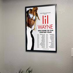 Lil Wayne the North America Tour 2023 Poster Meaningful Gift For Family Gift For Boyfriend Valentine Gift Birthday Gift Holiday Gift