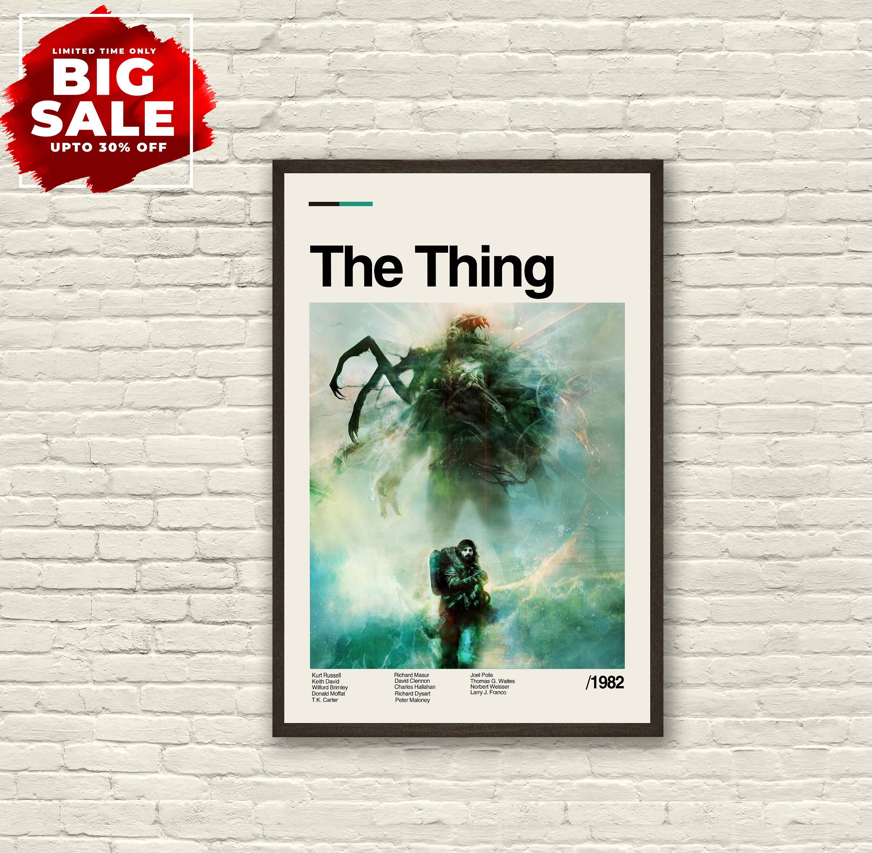 The Thing Movie Poster Meaningful Gift For Family Gift For Boyfriend Valentine Gift Birthday Gift Holiday Gift