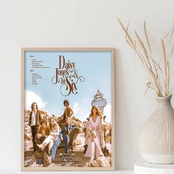 Aurora Album Wall Art - Daisy Jones and The Six 2023 Concert Poster Meaningful Gift For Family Gift For Boyfriend Valentine Gift Birthday Gift Holiday Gift