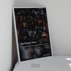 JID - The Forever Story - Album Poster Meaningful Gift For Family Gift For Boyfriend Valentine Gift Birthday Gift Holiday Gift