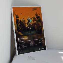 Logic - No Pressure - Album Cover Poster Meaningful Gift For Family Gift For Boyfriend Valentine Gift Birthday Gift Holiday Gift