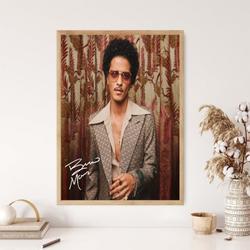 Bruno Mars Announces 2023 Las Vegas Shows/ Bruno Mars 2023 poster Meaningful Gift For Family Gift For Boyfriend Valentine Gift Birthday Gift Holiday Gift