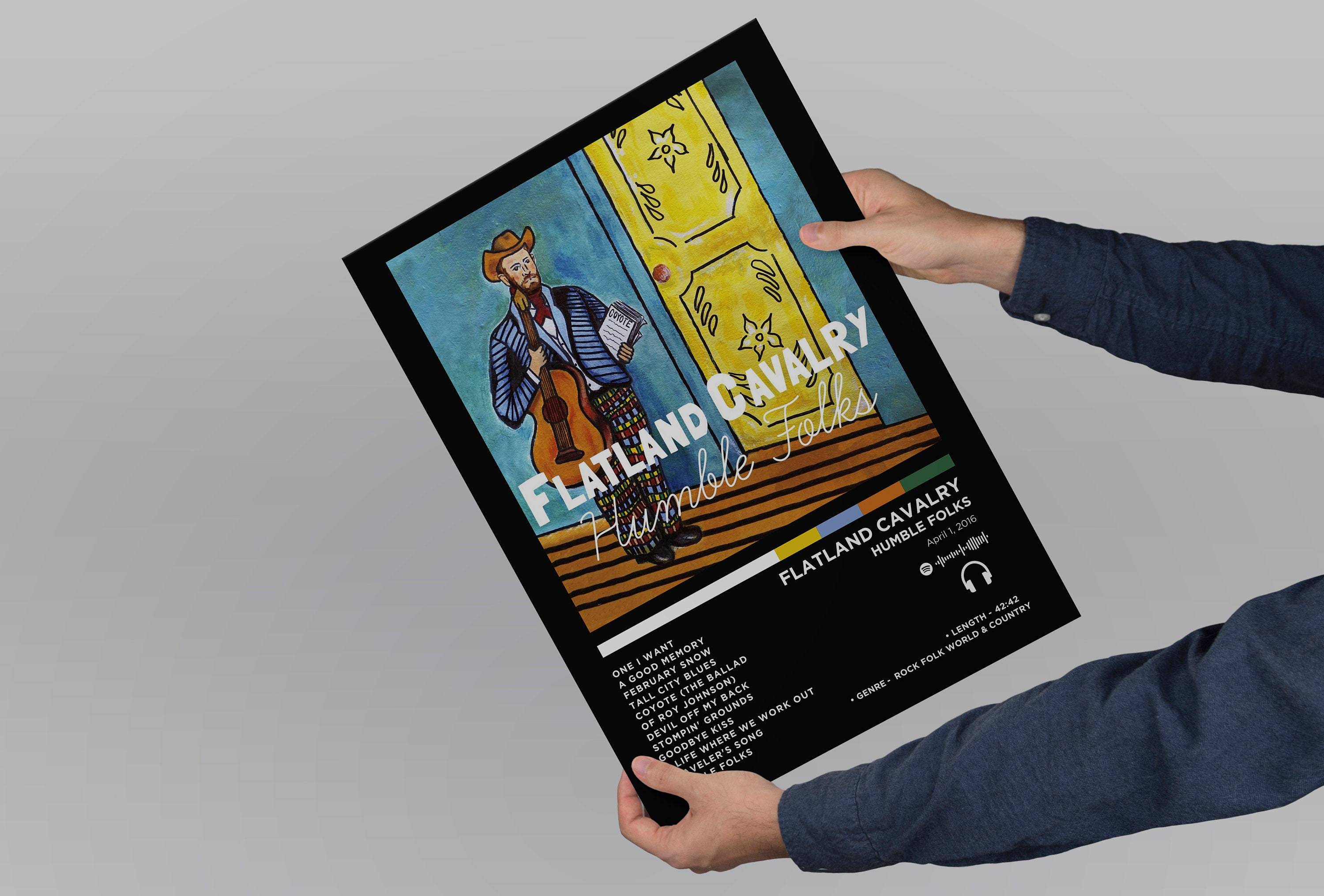 Flatland Cavalry - Humble Folks Album Poster Meaningful Gift For Family Gift For Boyfriend Valentine Gift Birthday Gift Holiday Gift