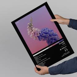 Flume - Skin Album Poster Meaningful Gift For Family Gift For Boyfriend Valentine Gift Birthday Gift Holiday Gift