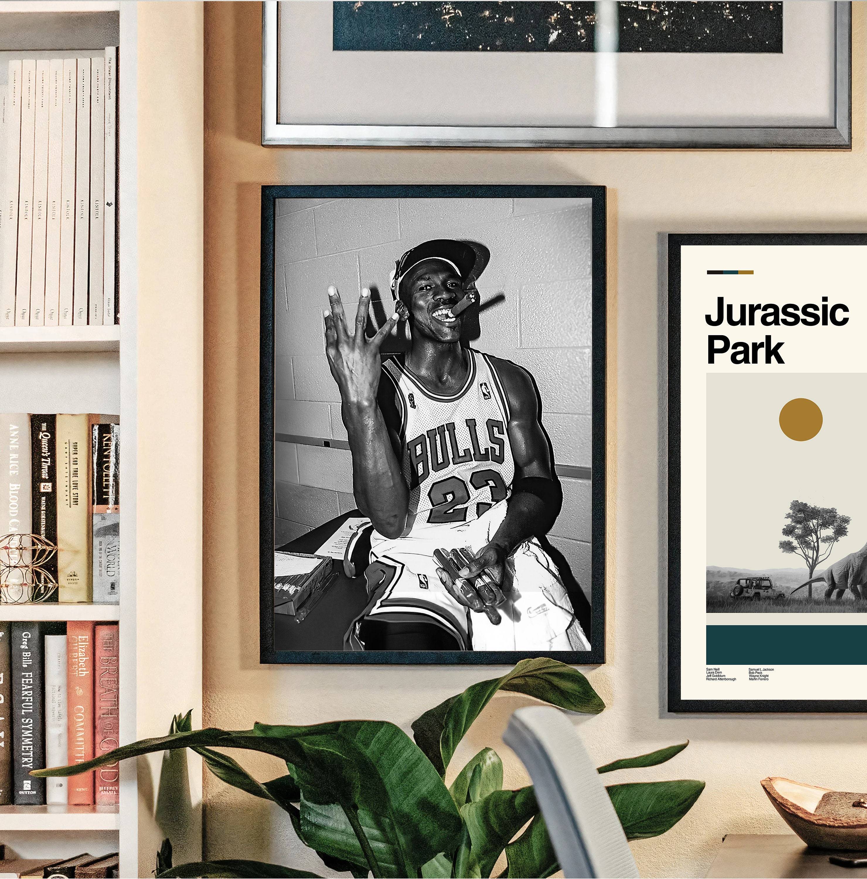 Michael Jordan - Vintage Michael Jordan Cigar Meaningful Gift For Family Gift For Boyfriend Valentine Gift Birthday Gift Holiday Gift