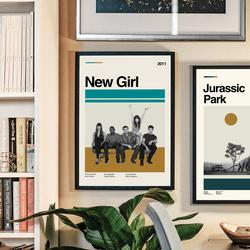 New Girl Movie Poster Meaningful Gift For Family Gift For Boyfriend Valentine Gift Birthday Gift Holiday Gift
