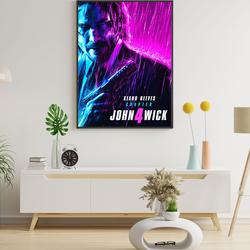 John Wick 4 Poster John Wick 4 Movie Poster Meaningful Gift For Family Gift For Boyfriend Valentine Gift Birthday Gift Holiday Gift