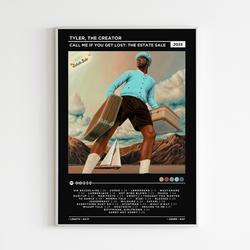 Tyler, The Creator - Call Me If You Get Lost: The Estate Sale Album Poster Meaningful Gift For Family Gift For Boyfriend Valentine Gift Birthday Gift Holiday Gift