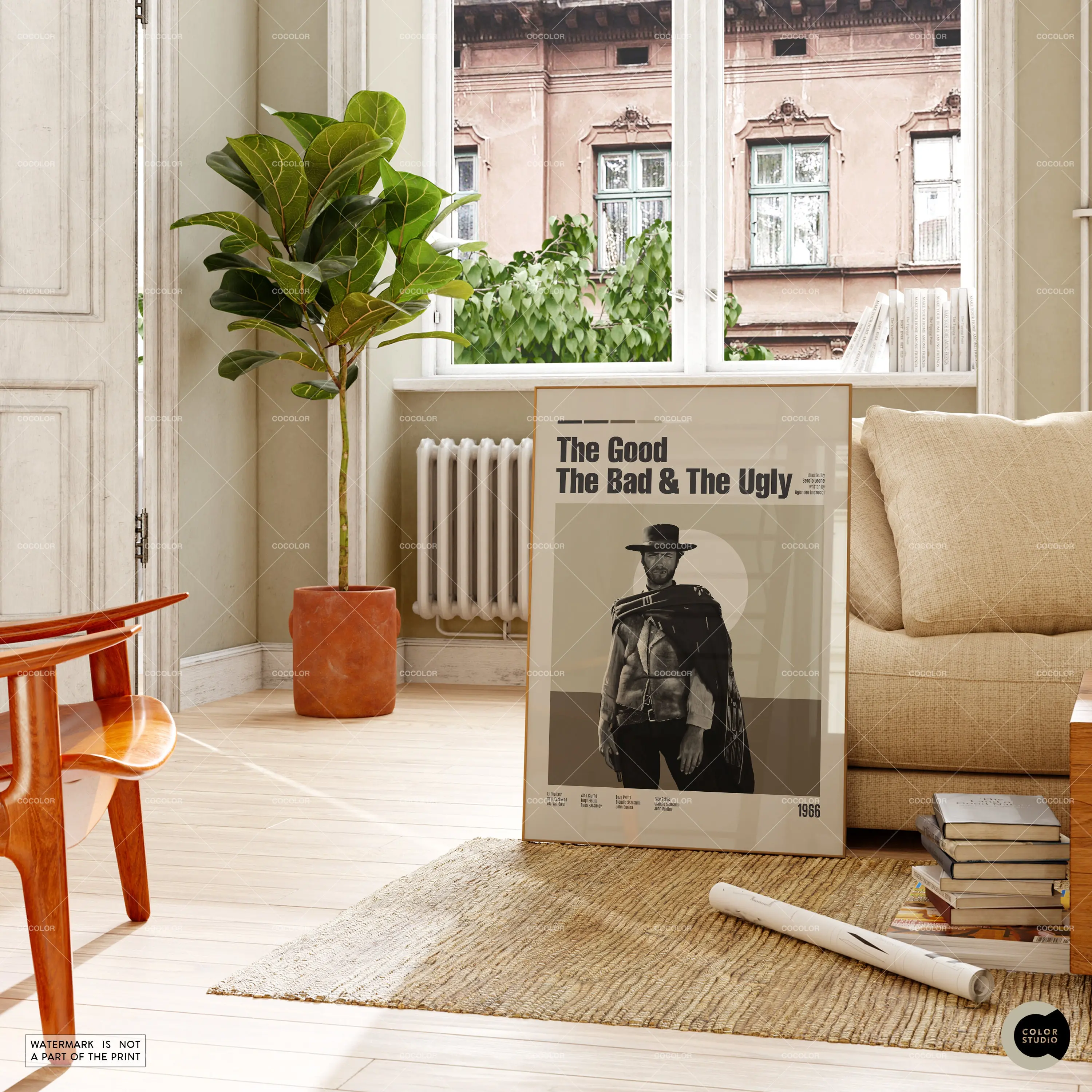 The Good The Bad The Ugly, Vintage Inspired Movie, Retro Modern, Vintage Inspired Poster Meaningful Gift For Family Gift For Boyfriend Valentine Gift Birthday Gift Holiday Gift