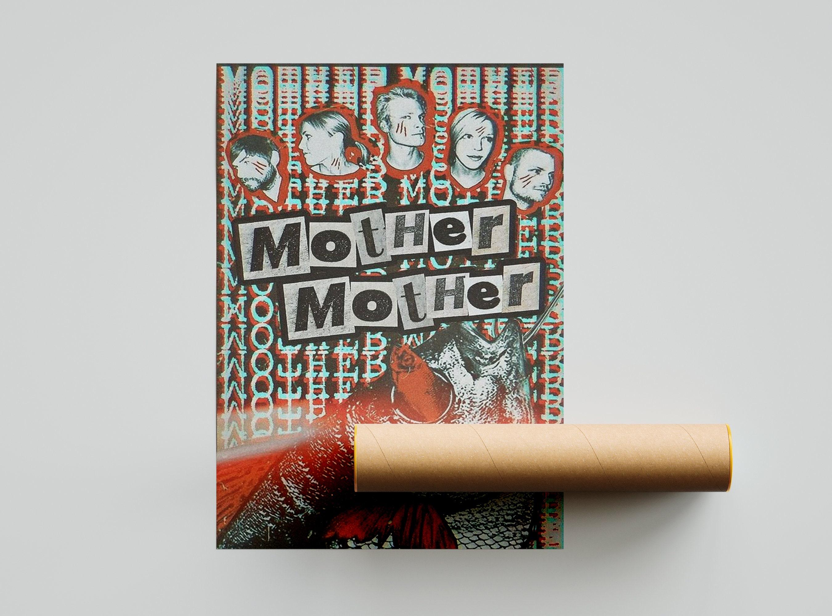 Mother Mother band, Band poster, Concert Poster, Music Poster, Wall Decoration, ArtPrint Meaningful Gift For Family Gift For Boyfriend Valentine Gift Birthday Gift Holiday Gift