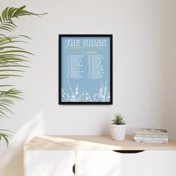 The Shins Oh Inverted World 21st Birthday Tour Poster - The Shins Tour 2022 Poster Meaningful Gift For Family Gift For Boyfriend Valentine Gift Birthday Gift Holiday Gift