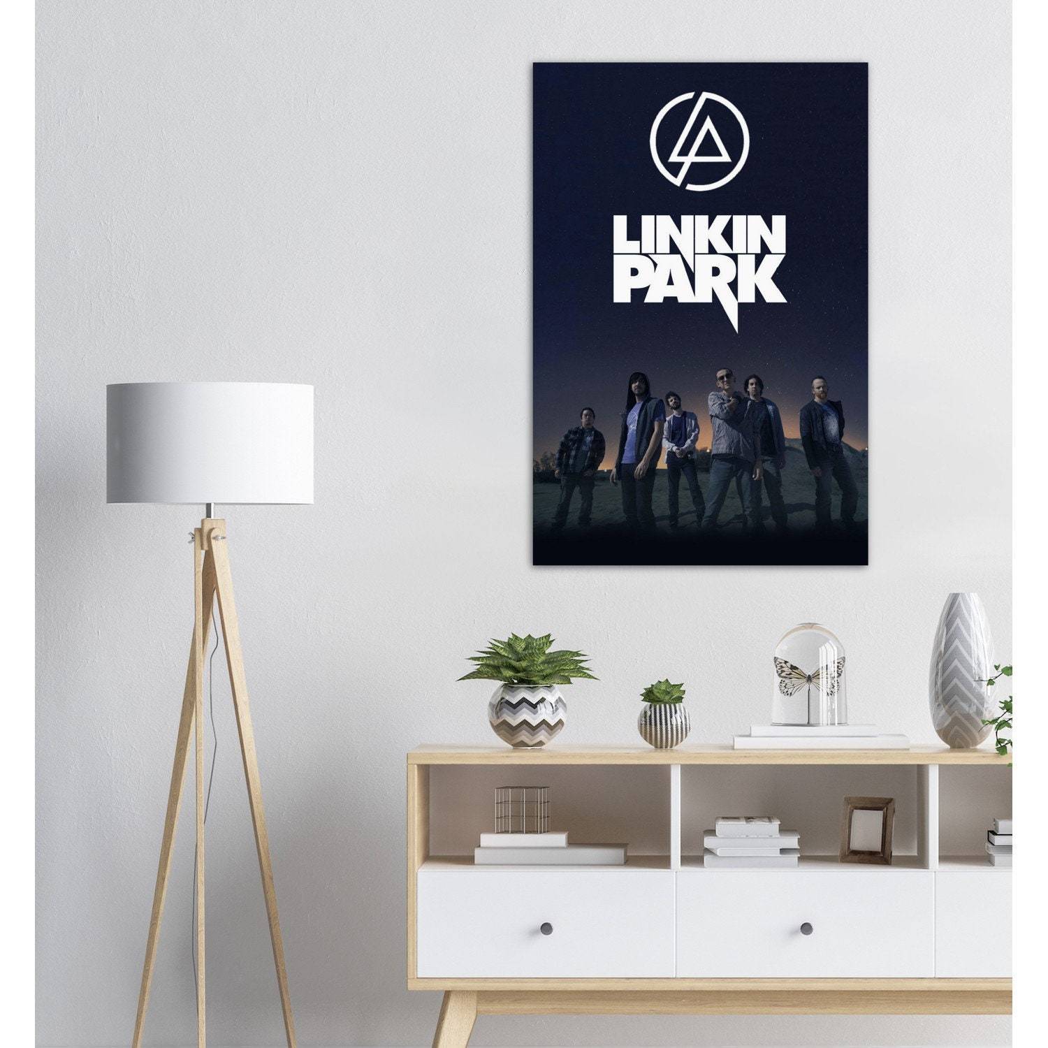Linkin Park Poster | Chester Bennington Poster Meaningful Gift For Family Gift For Boyfriend Valentine Gift Birthday Gift Holiday Gift