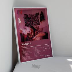 Tory Lanez - Chixtape 5 - Album Poster Meaningful Gift For Family Gift For Boyfriend Valentine Gift Birthday Gift Holiday Gift