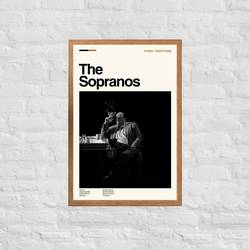 The Sopranos Movie Poster - The Sopranos Poster, Movie Poster Meaningful Gift For Family Gift For Boyfriend Valentine Gift Birthday Gift Holiday Gift