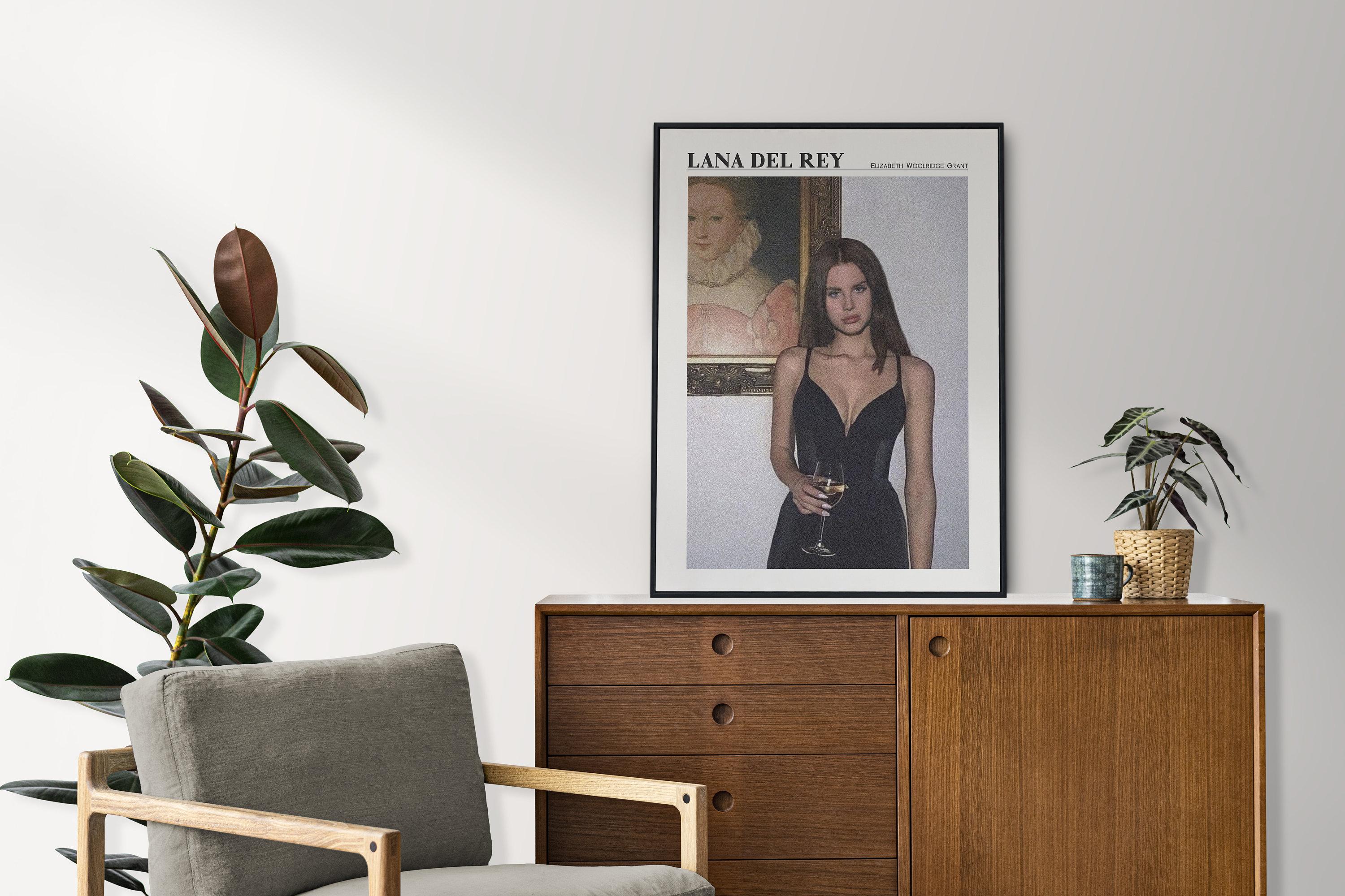 Lana Del Rey - Lana Del Rey Poster Meaningful Gift For Family Gift For Boyfriend Valentine Gift Birthday Gift Holiday Gift