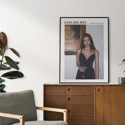 Lana Del Rey - Lana Del Rey Poster Meaningful Gift For Family Gift For Boyfriend Valentine Gift Birthday Gift Holiday Gift