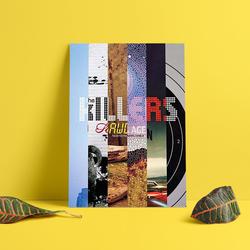 The Killers Poster, The Killers Band, Rock Band Poster Meaningful Gift For Family Gift For Boyfriend Valentine Gift Birthday Gift Holiday Gift