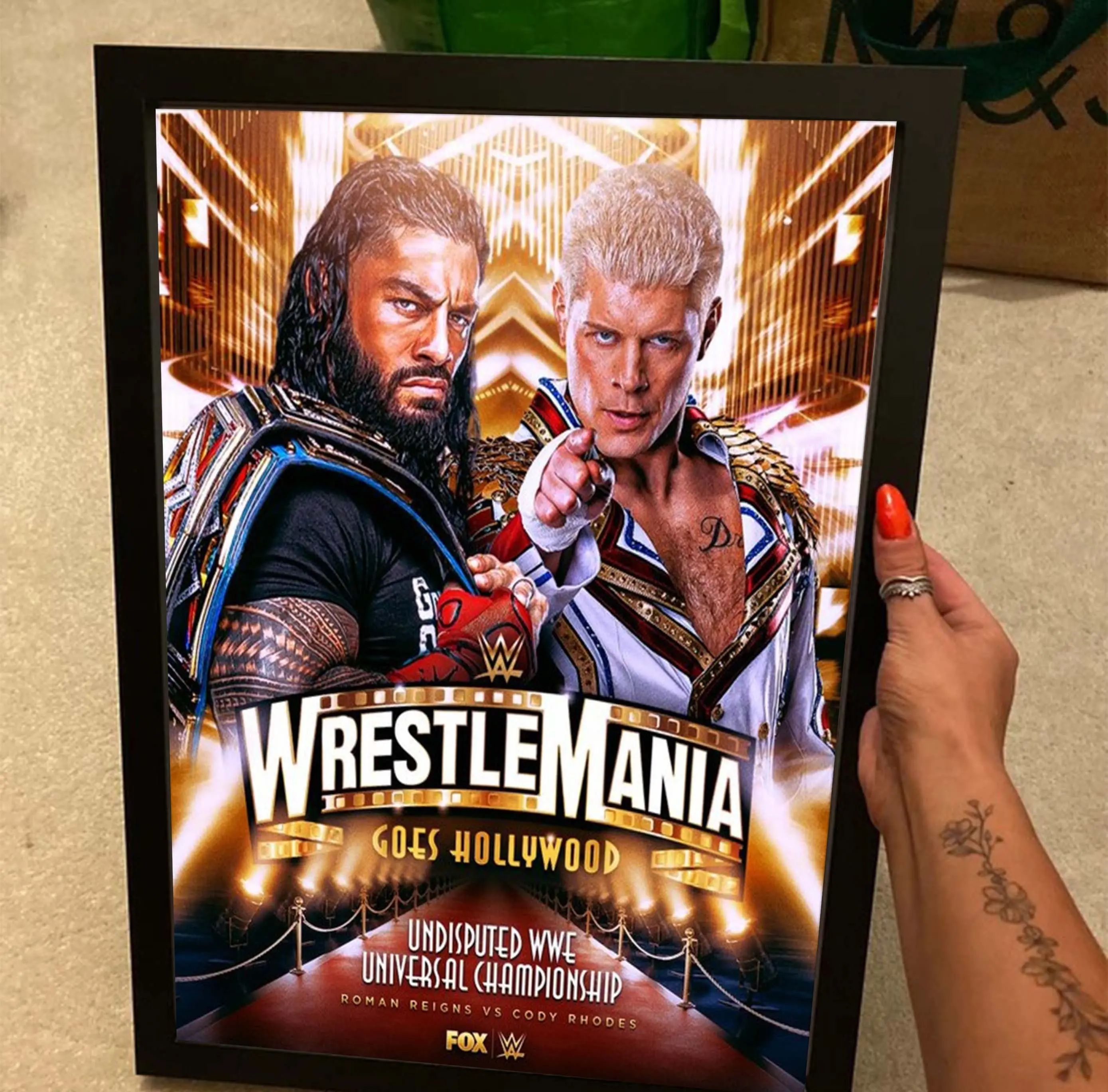Roman Reigns & Cody Rhodes Poster Meaningful Gift For Family Gift For Boyfriend Valentine Gift Birthday Gift Holiday Gift